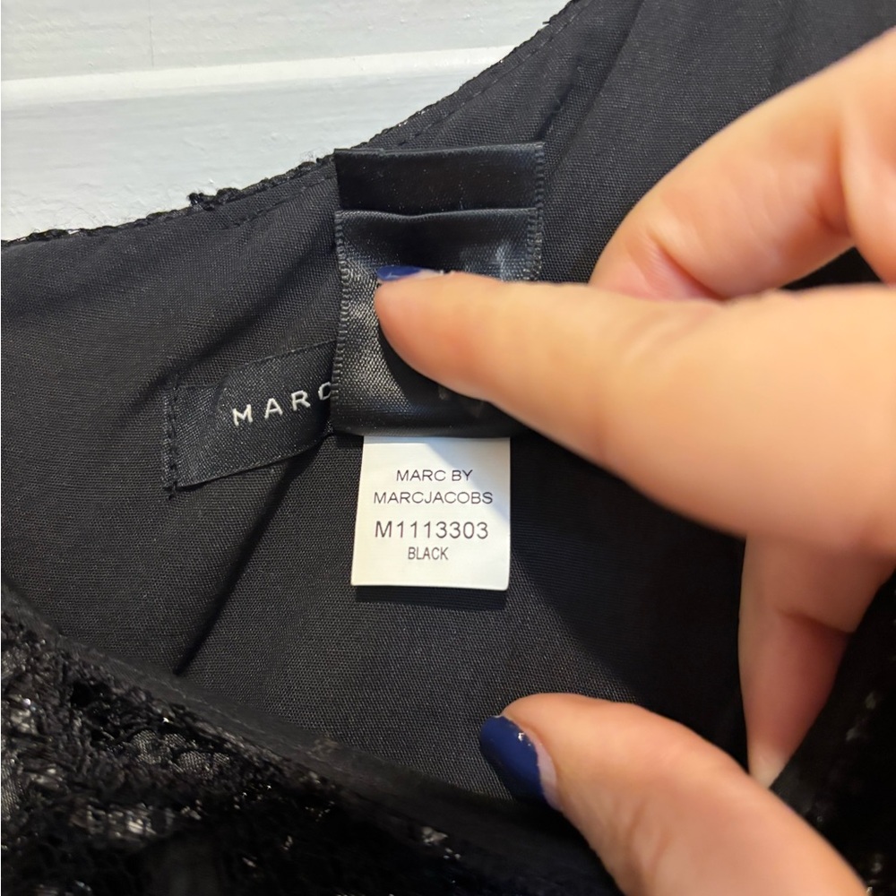 Marc By Marc Jacobs Black Dress size 6 NWOT - Picture 4 of 9